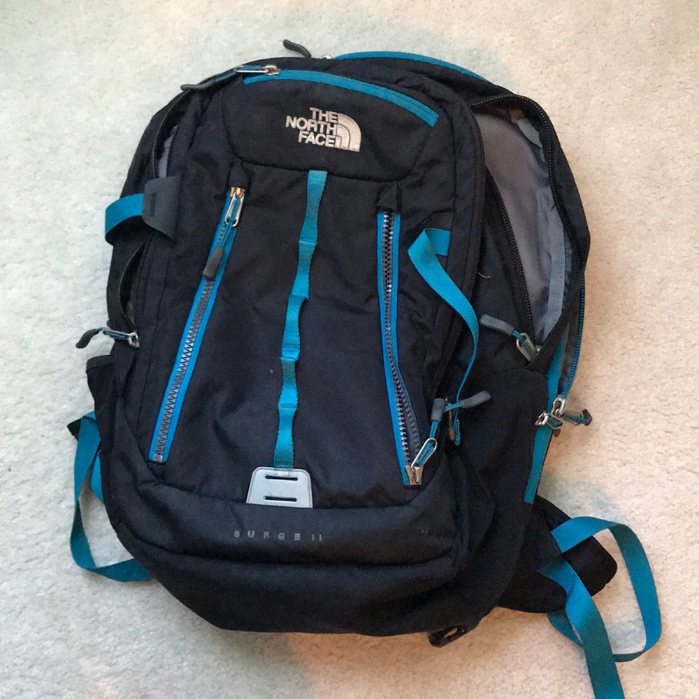 Northface Backpack With Padding For Laptop - image 1